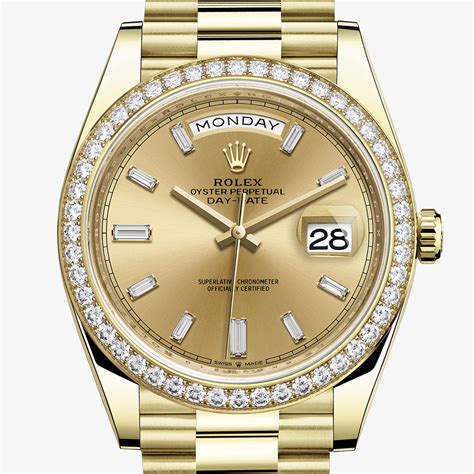 rolex day date 40mm gold|rolex oyster 40mm yellow gold.